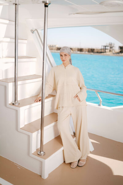 Plain Pants with 2 Pockets