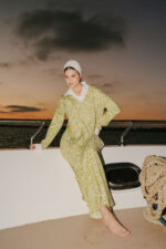 linen dress with two pockets - Image 3