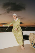 linen dress with two pockets - Image 5