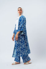 seven-button printed dress - Image 5