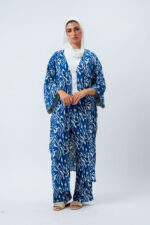 seven-button printed dress - Image 2