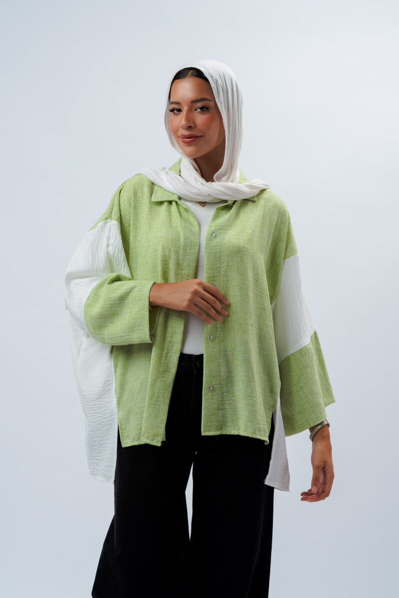 white linen blouse - Image 7