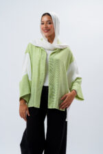 white linen blouse