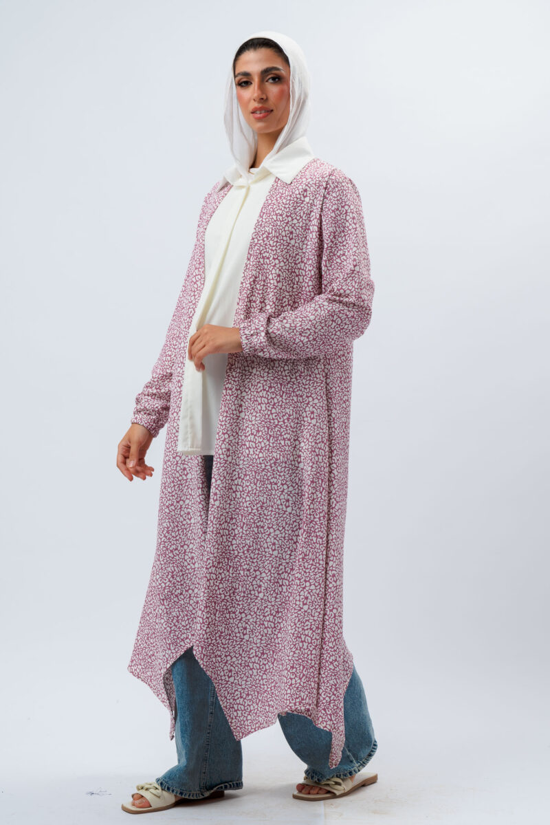 Soft queen dress with a flowing chest print - Image 2