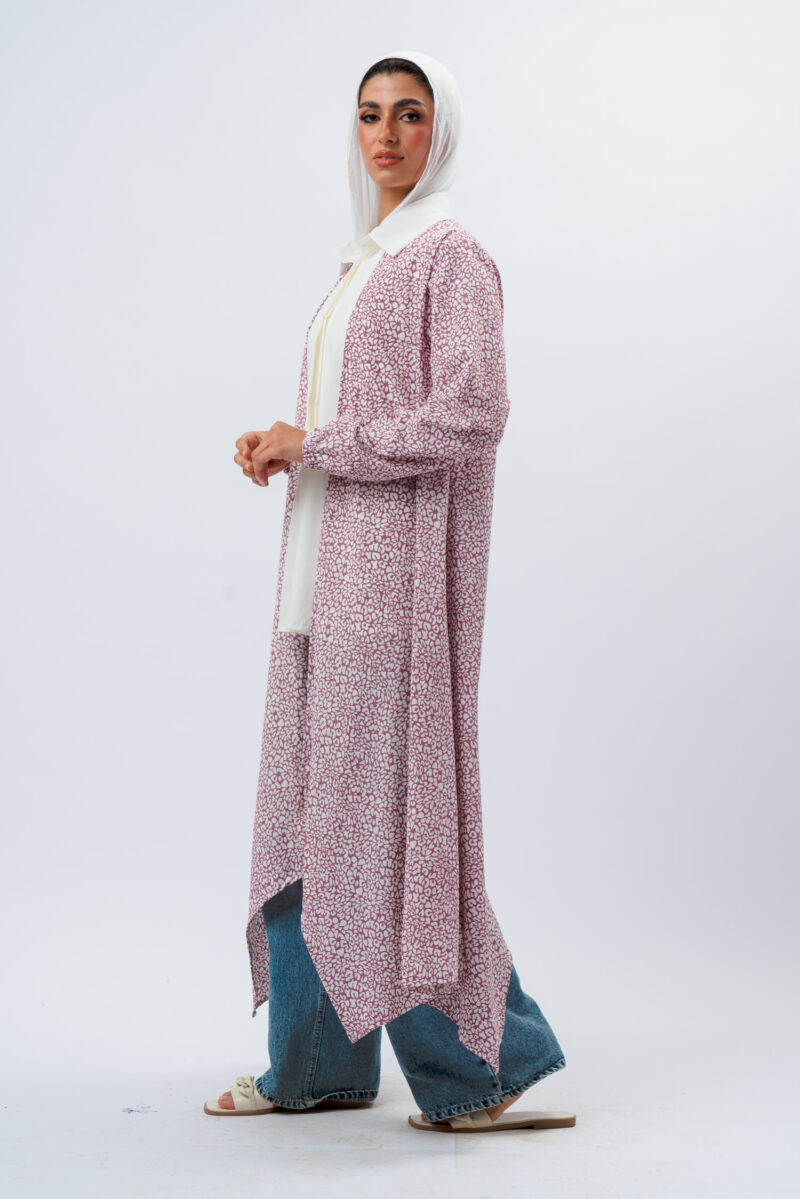 Soft queen dress with a flowing chest print - Image 3