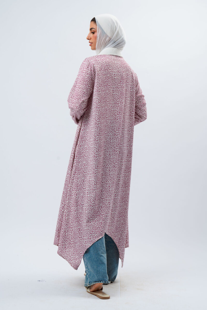 Soft queen dress with a flowing chest print - Image 4