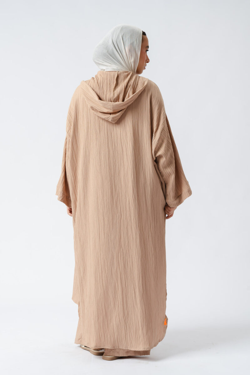 Crinkle Drape Cardigan - Image 3