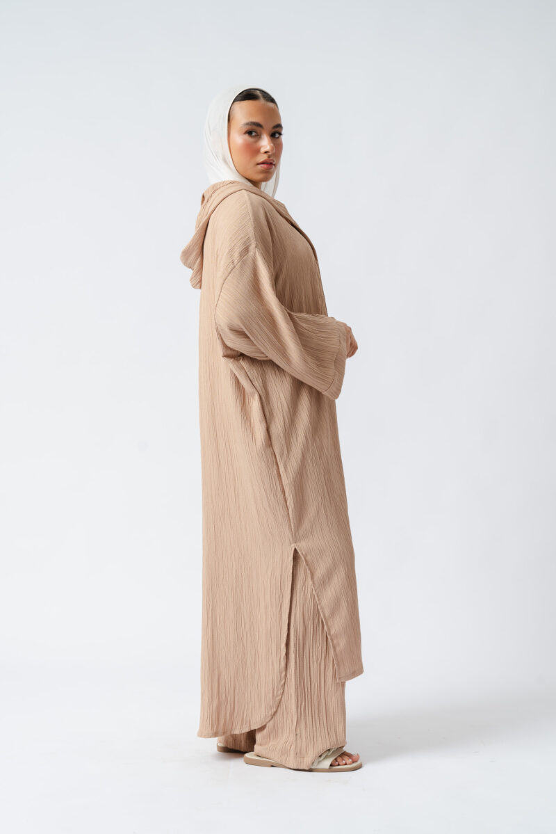 Crinkle Drape Cardigan - Image 5
