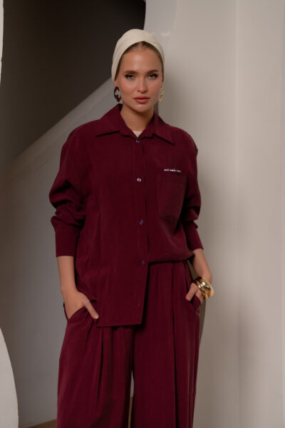 Blouse with One Pocket