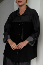 Blouse with a ring on the chest - Image 3