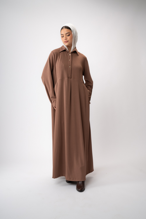 DSC03158.jpg فستان بنصف ياقة - الصورة 1