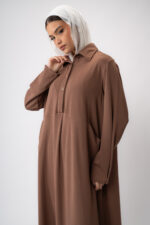 فستان بنصف ياقة - الصورة 3