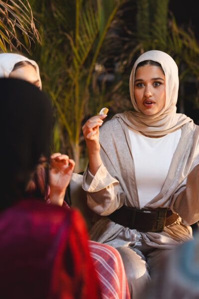 crepe pants with 2 flap pockets