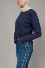 Jeans Pants With Fringes - Image 2