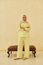 Embroidered Pocket Linen Blouse