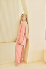 Double-Pleated Turkish Linen Trousers - Image 2