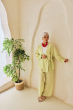 Tie-Front Linen Blouse - Image 2