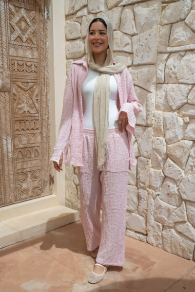 Rolex Glitter Trousers with Double Patch Pockets