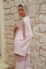 Glitter Blouse with Slit Sleeves - Image 4