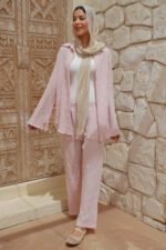 Glitter Blouse with Slit Sleeves - Image 5