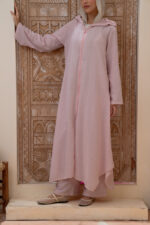 Linen Trousers with Double Patch Pockets - Image 3