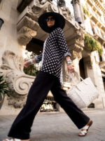 Polka Dot Asymmetric Top - Image 2