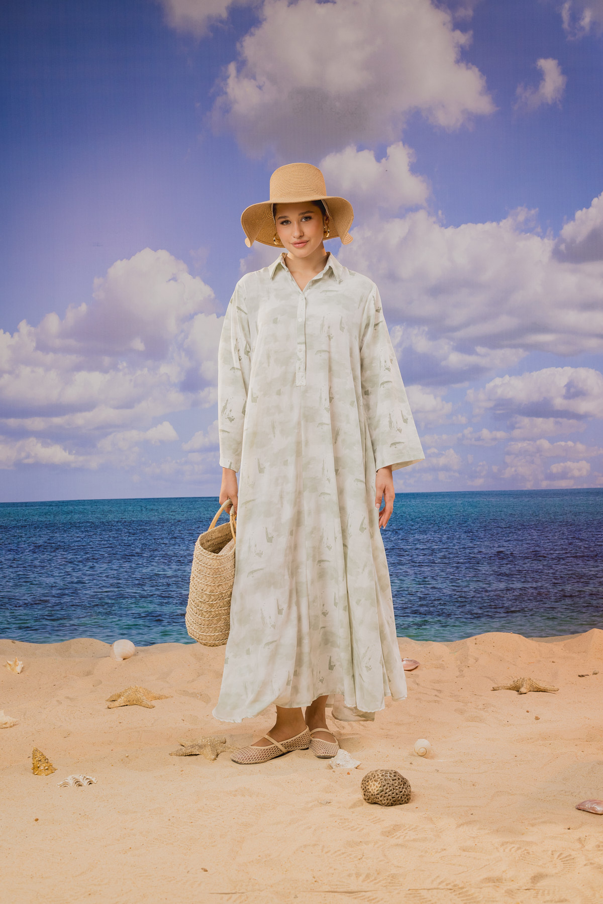 4Z6A8513.jpg Seaside Linen Dress - Image 1