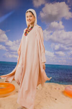 Sleeveless Linen Back-Zip Dress - Image 5
