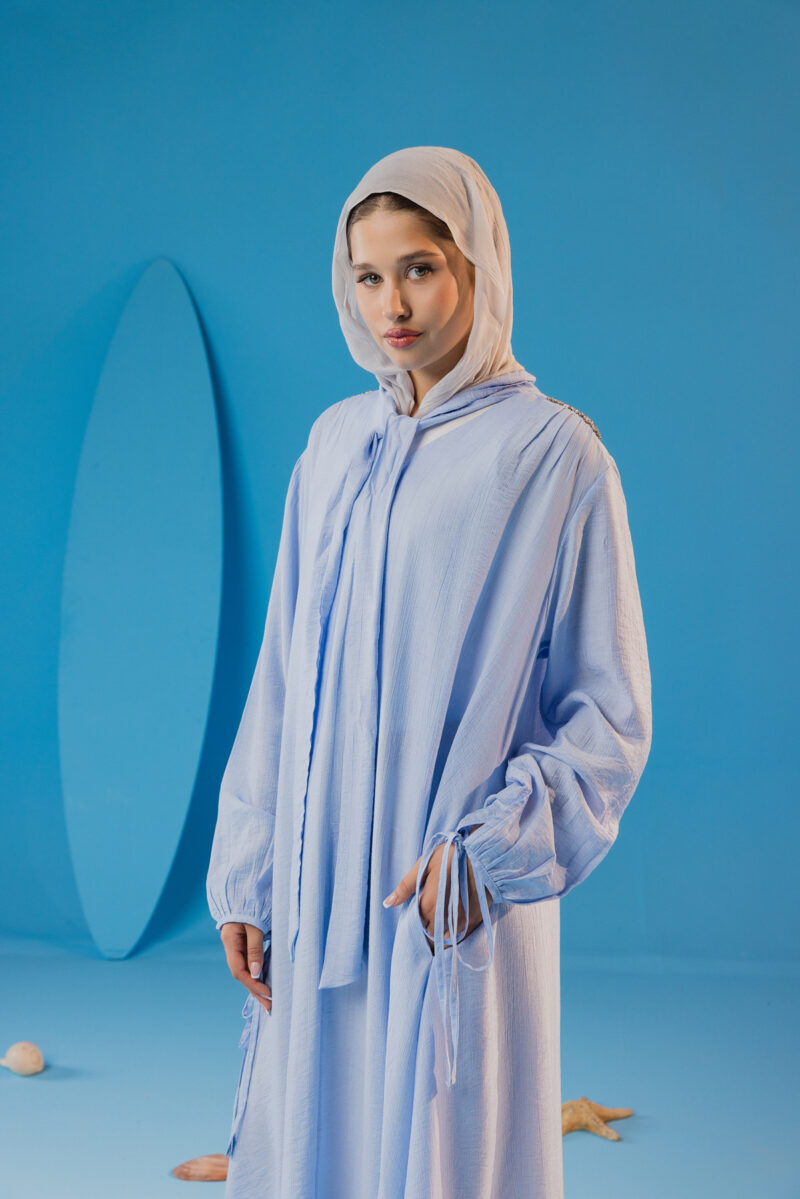 Tie Relaxed Dress - Image 5