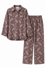 Printed Buttoned Set