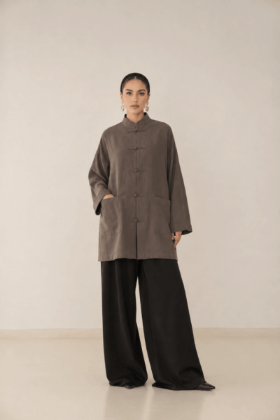 Relaxed Fit Pocket Jacket