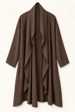 Long Striped Cardigan