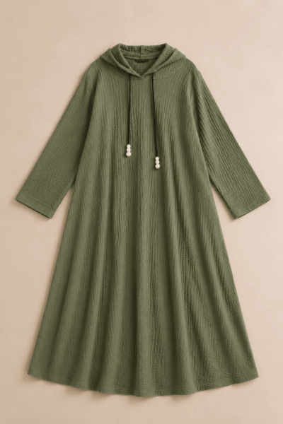Long Hooded Dress